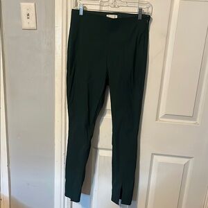 H&M Dark Green Slim Fit Pants